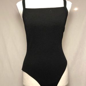 Style & Co one piece swimsuit black size 10